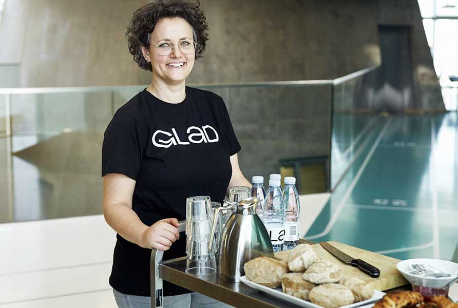 Ansat hos Glad Fonden Ansat hos Glad Fonden